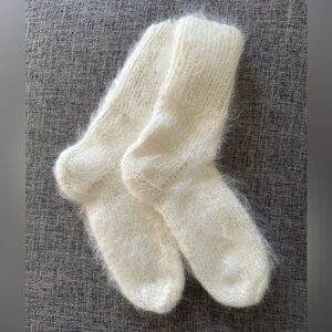 Handmade Knitted Cozy Socks